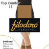 Filodoro Гольфы Top Comfort 15 цвет Nero